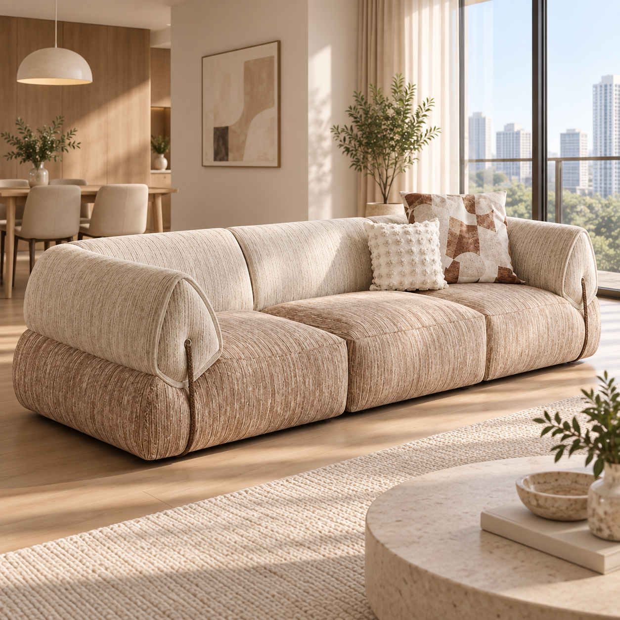 Ressano Fabric Sofa