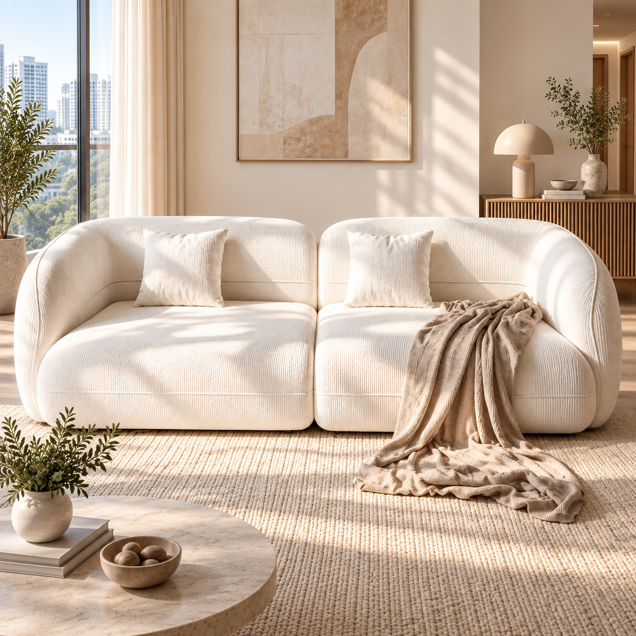 Dalmont Fabric Sofa