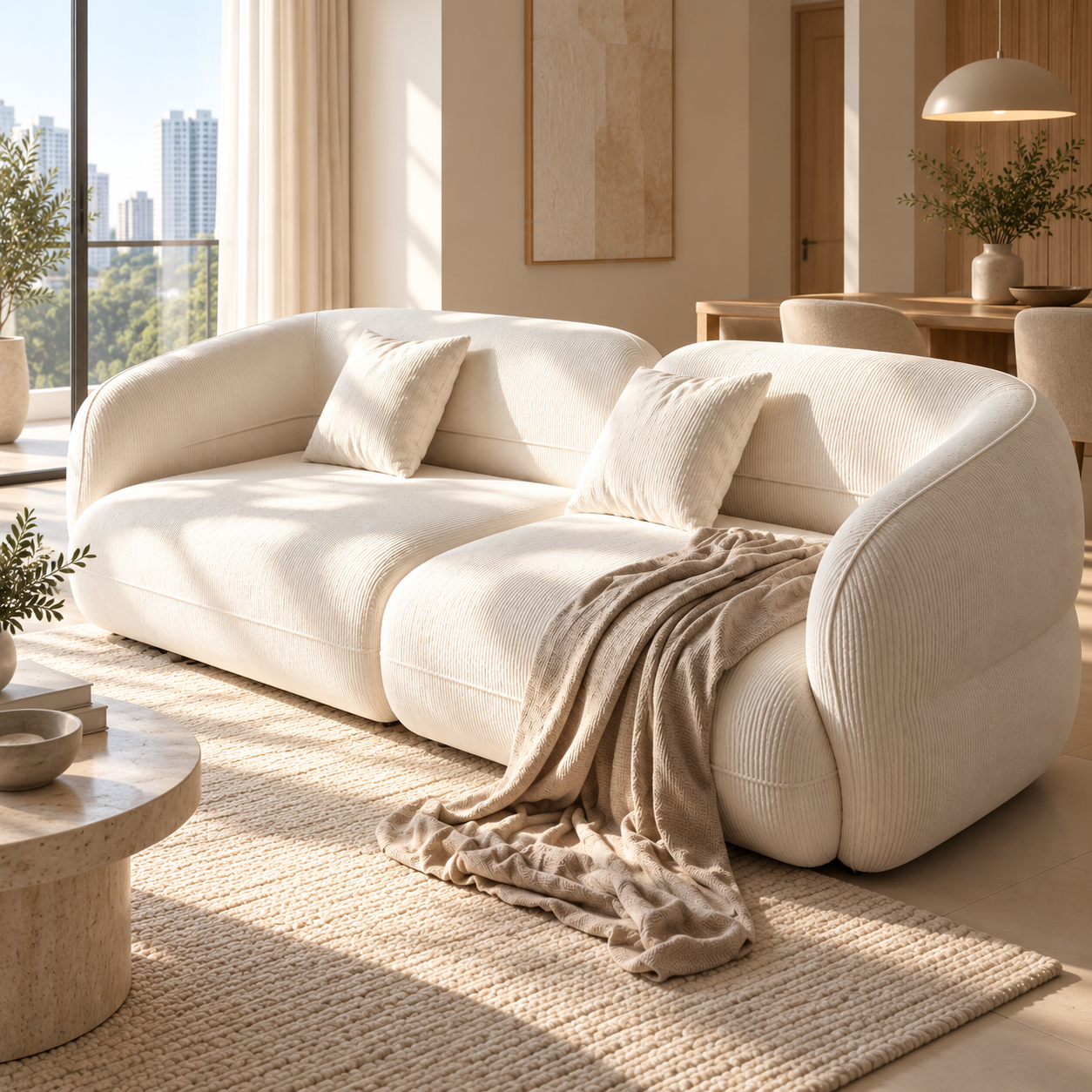 Dalmont Fabric Sofa