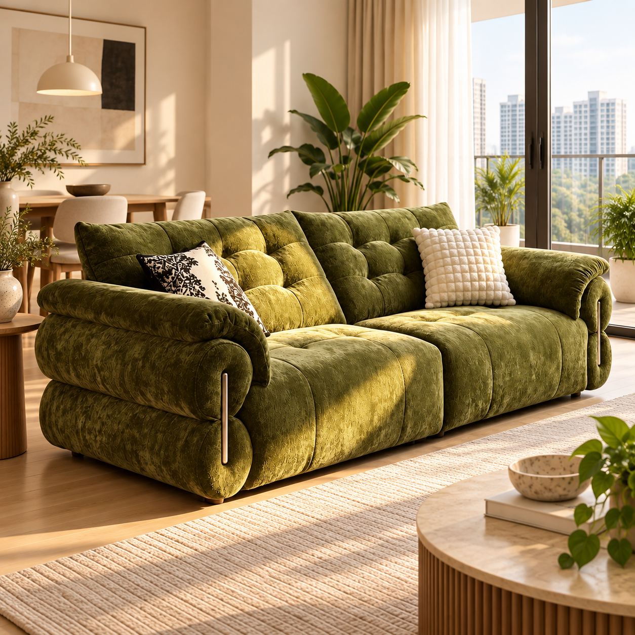 Falenne Fabric Sofa