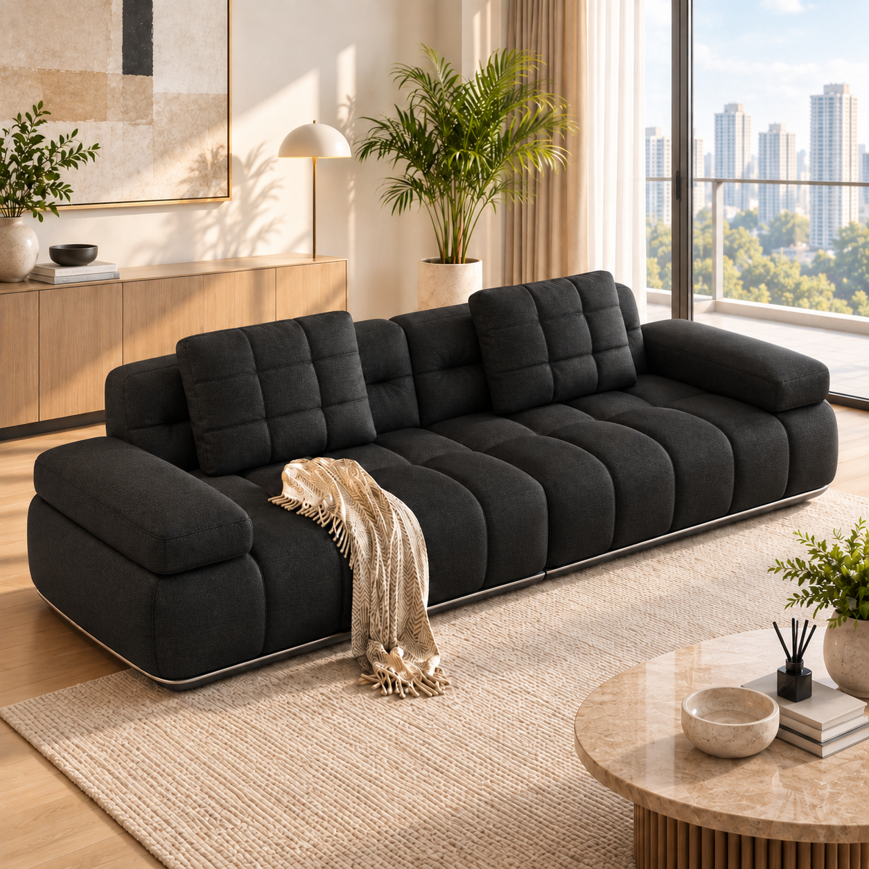 Ilvane Fabric Sofa
