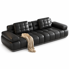 Ilvane Leather Sofa