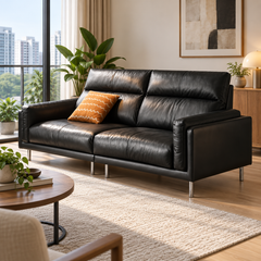 Jaspin Leather Sofa