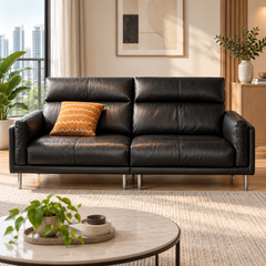Jaspin Leather Sofa