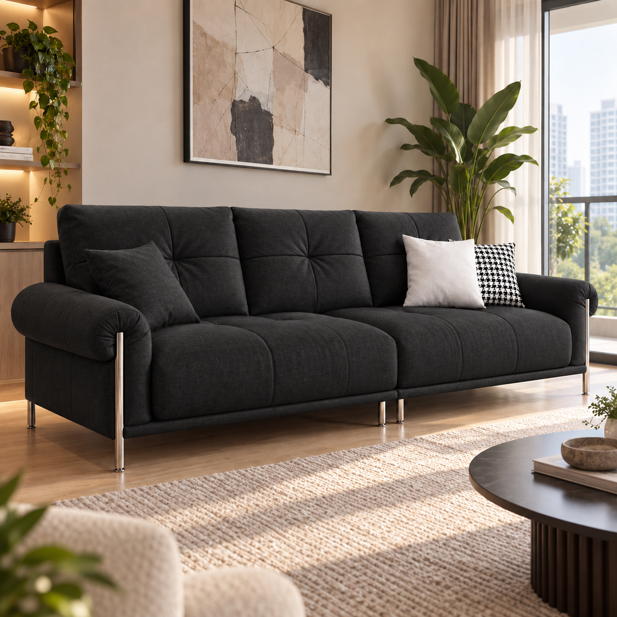 Kestrelle Fabric Sofa