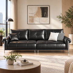 Kestrelle Leather Sofa