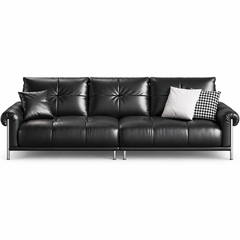 Kestrelle Leather Sofa
