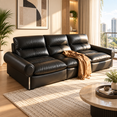 Odrisse Genuine Leather Sofa