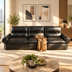 Odrisse Genuine Leather Sofa