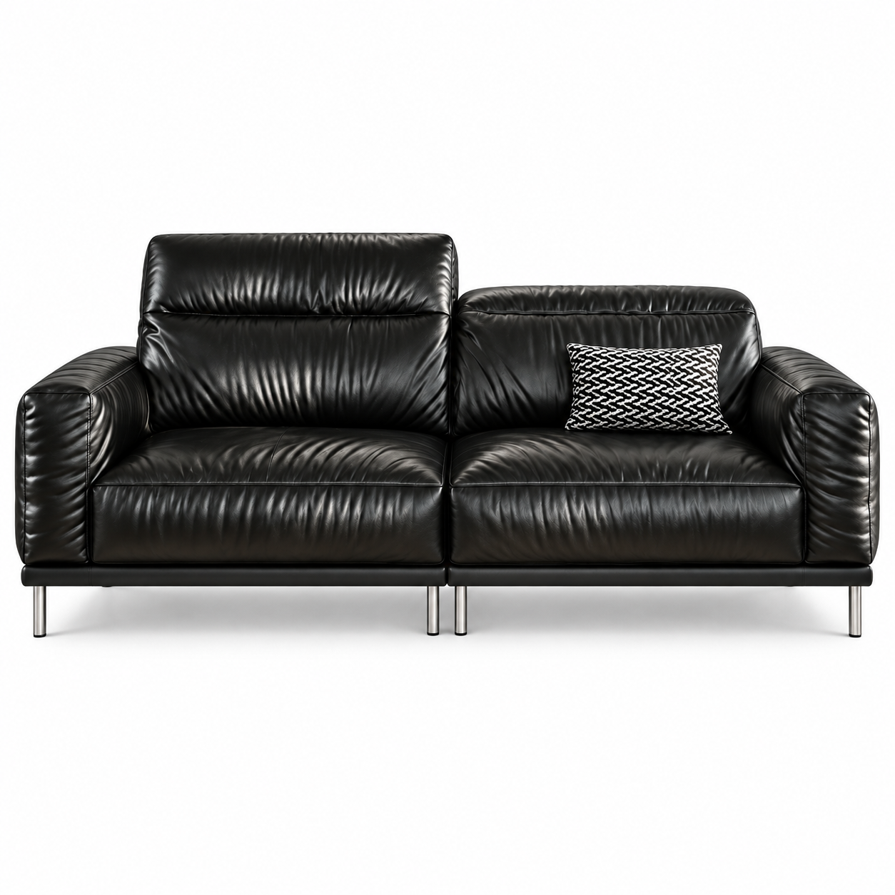 Peravin Leather Sofa