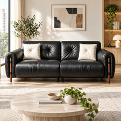 Quistra Leather Sofa