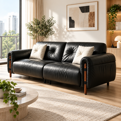 Quistra Leather Sofa