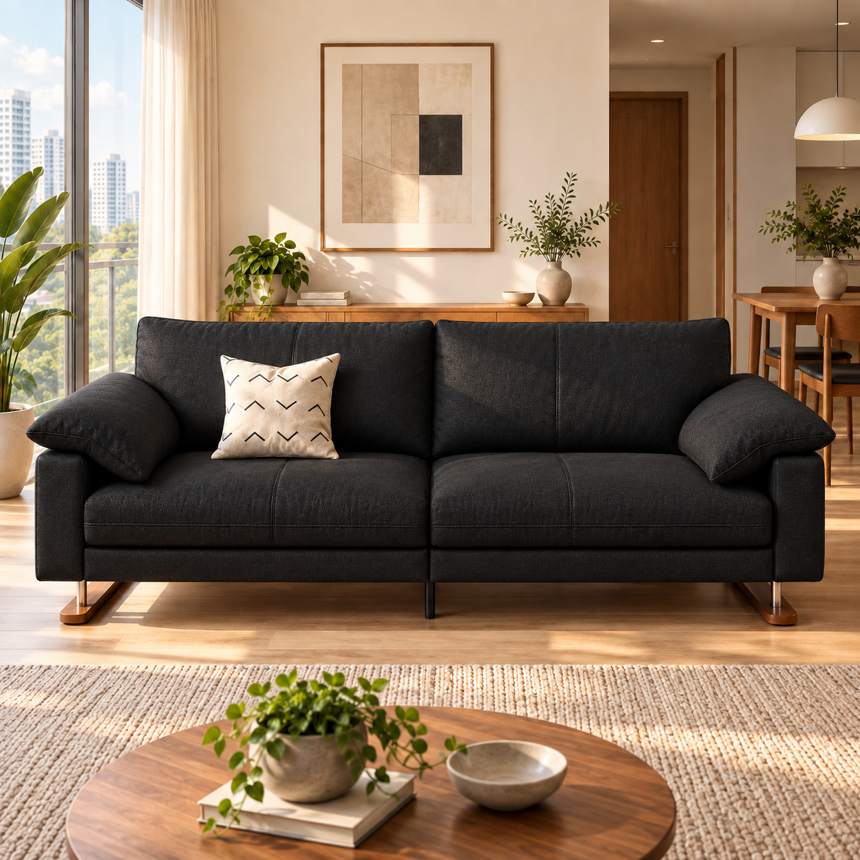 Rellano Fabric Sofa
