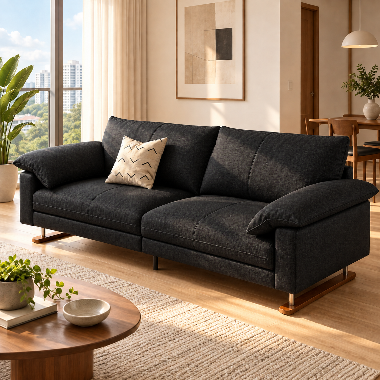 Rellano Fabric Sofa