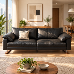 Rellano Leather Sofa