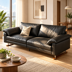 Rellano Leather Sofa
