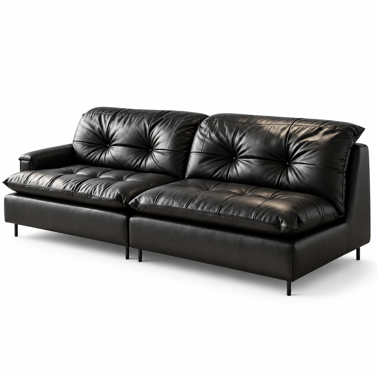 Sestine Leather Sofa