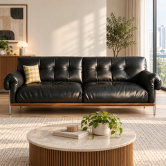 Tariane Leather Sofa