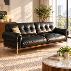 Tariane Leather Sofa