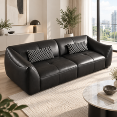 Uldren Leather Sofa