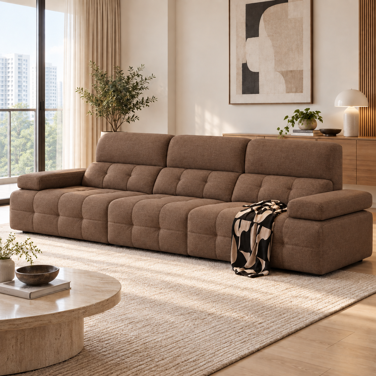 Yvaren Fabric Sofa