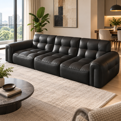 Gavrin Leather Sofa