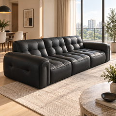 Gavrin Leather Sofa
