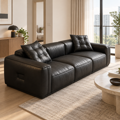 Haldane Leather Sofa