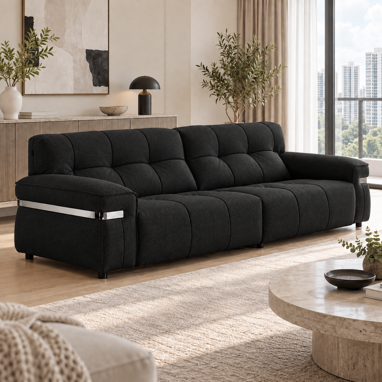 Lestane Fabric Sofa