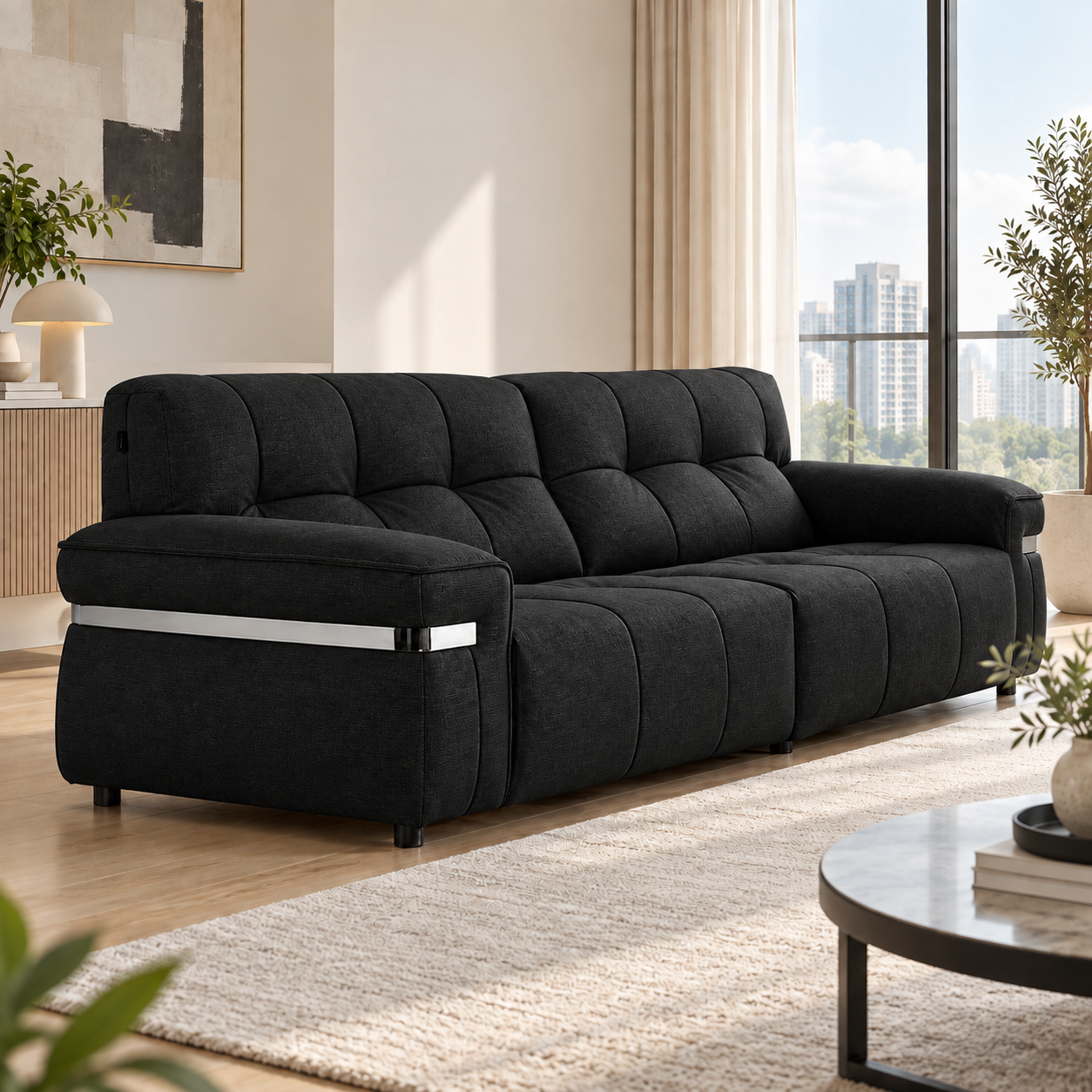 Lestane Fabric Sofa