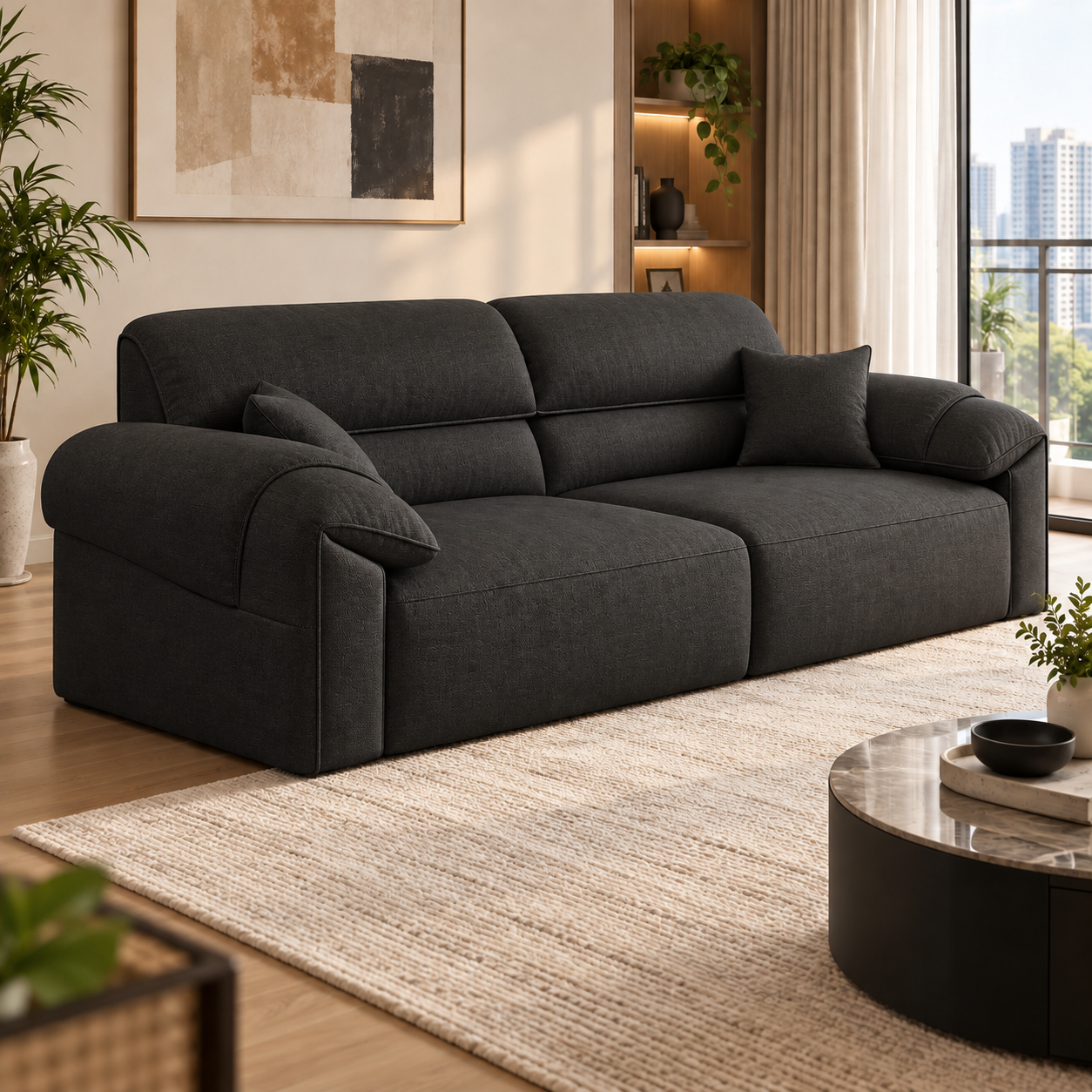 Norlen Fabric Sofa