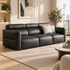 Orsadin Leather Sofa