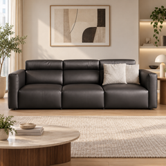 Orsadin Leather Sofa