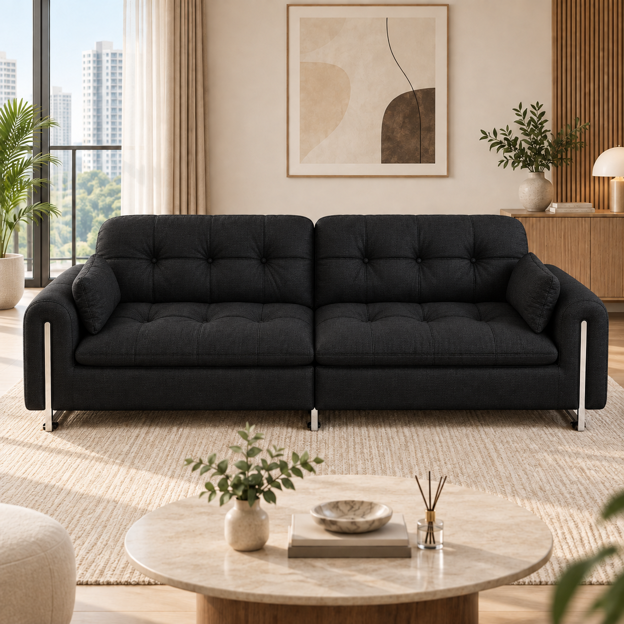Ravestin Fabric Sofa
