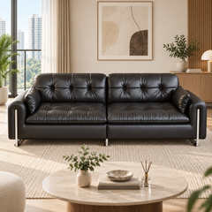 Ravestin Leather Sofa