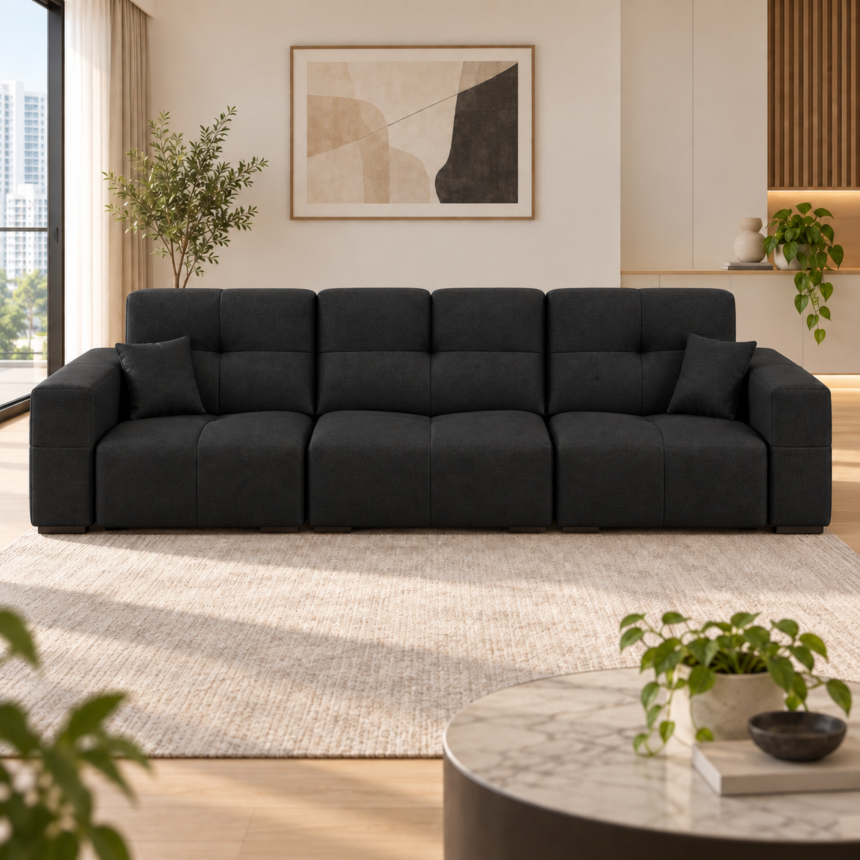 Zelarin Fabric Sofa