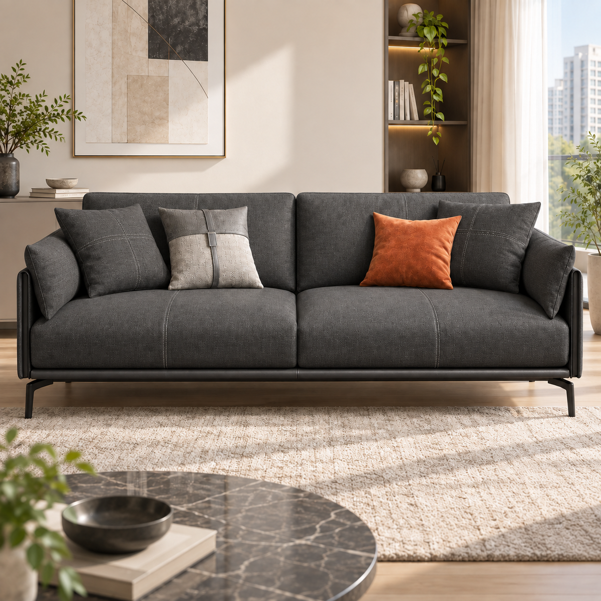 Arvenne Fabric Sofa