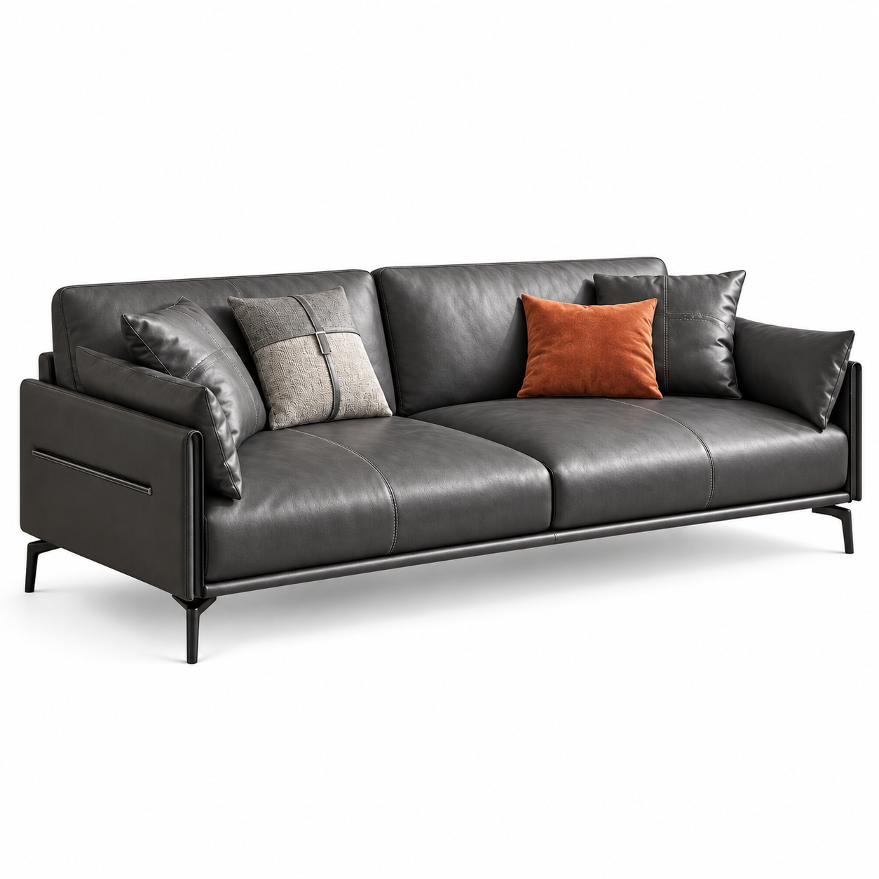 Arvenne Leather Sofa