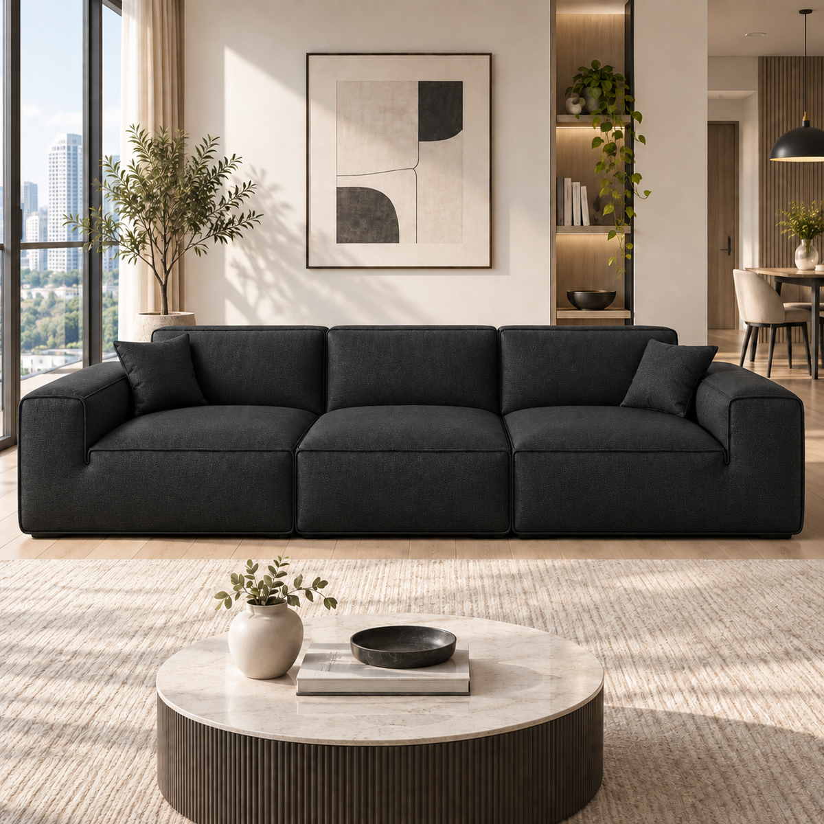 Mestran Fabric Sofa