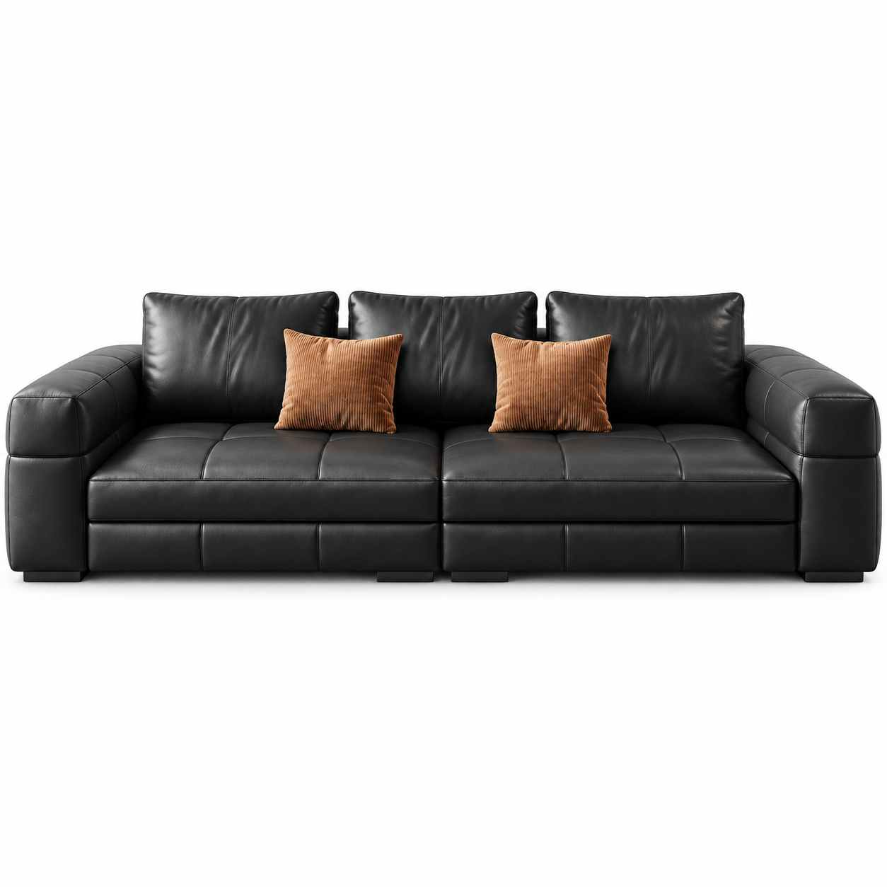 Aurelith Leather Sofa