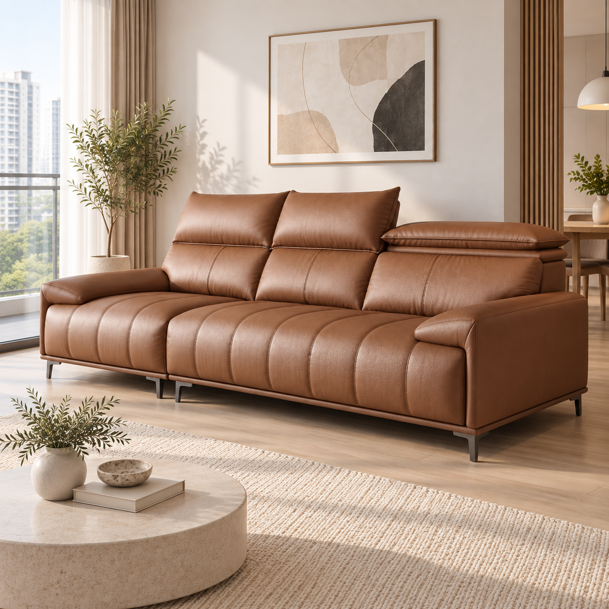 Celmere Leather Sofa