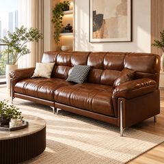 Heradin Leather Sofa
