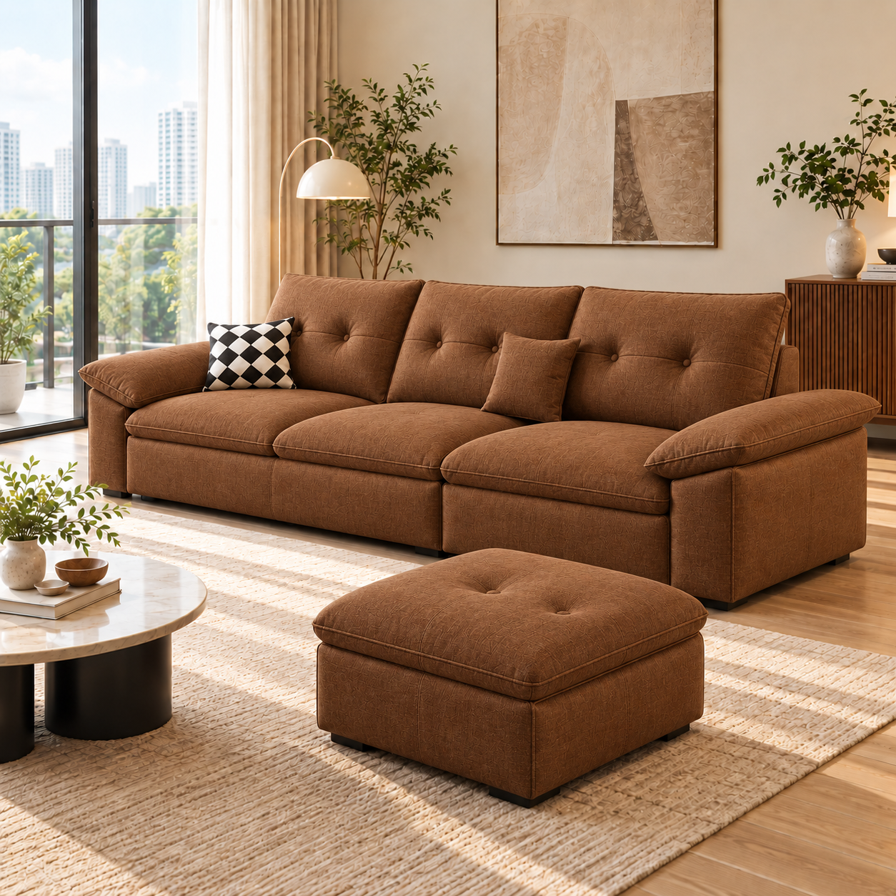 Ismerel Fabric Sofa