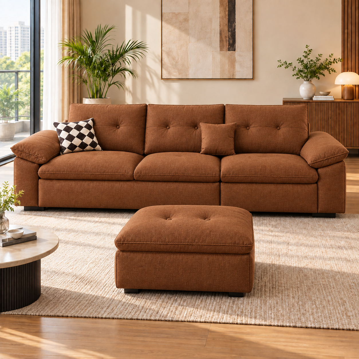 Ismerel Fabric Sofa