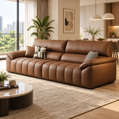 Letharo Leather Sofa