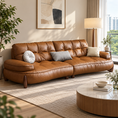 Meralin Leather Sofa