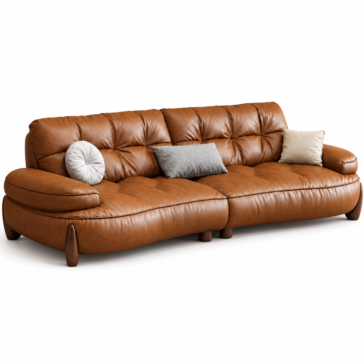 Meralin Leather Sofa