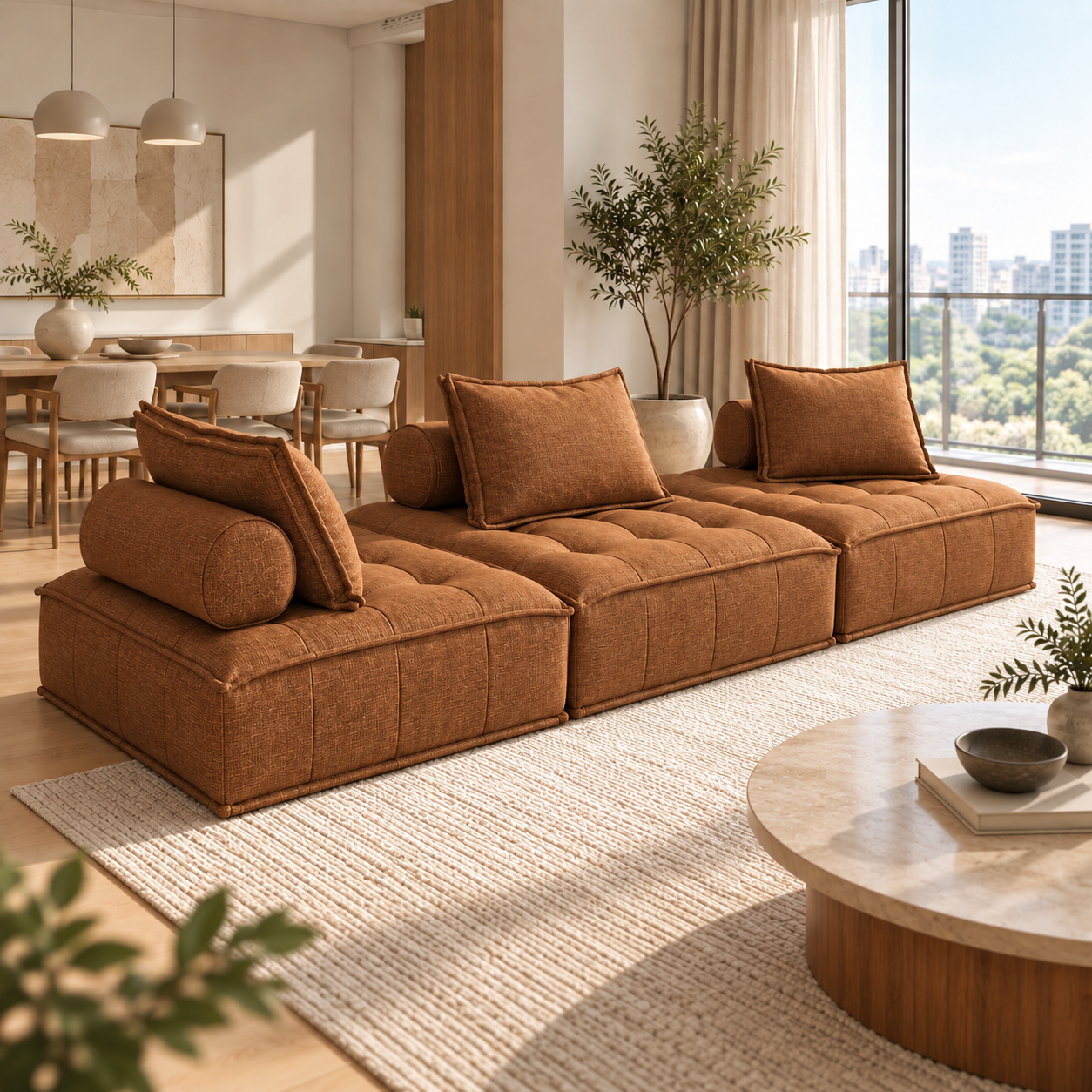 Norelis Fabric Sofa