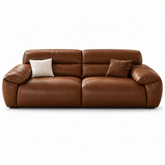 Praelis Genuine Leather Sofa