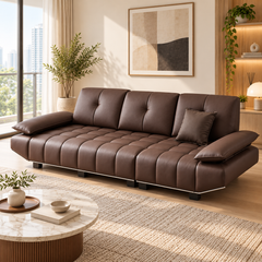 Tavress Leather Sofa